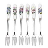 Botanic Garden Set of 6 Pastry Forks