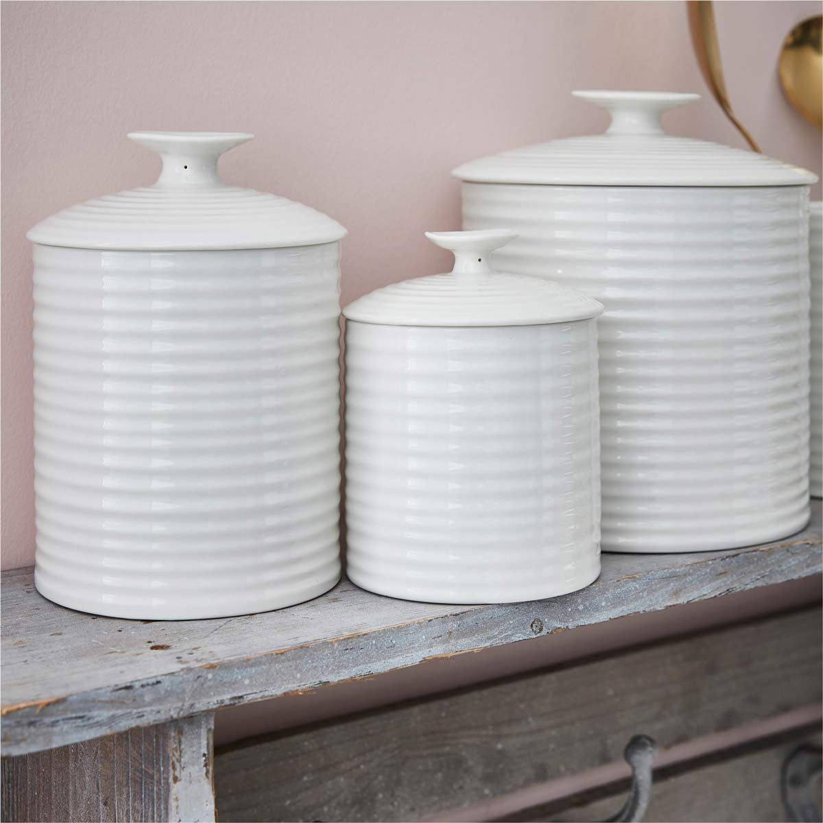 Sophie Conran Medium Storage Jar, White