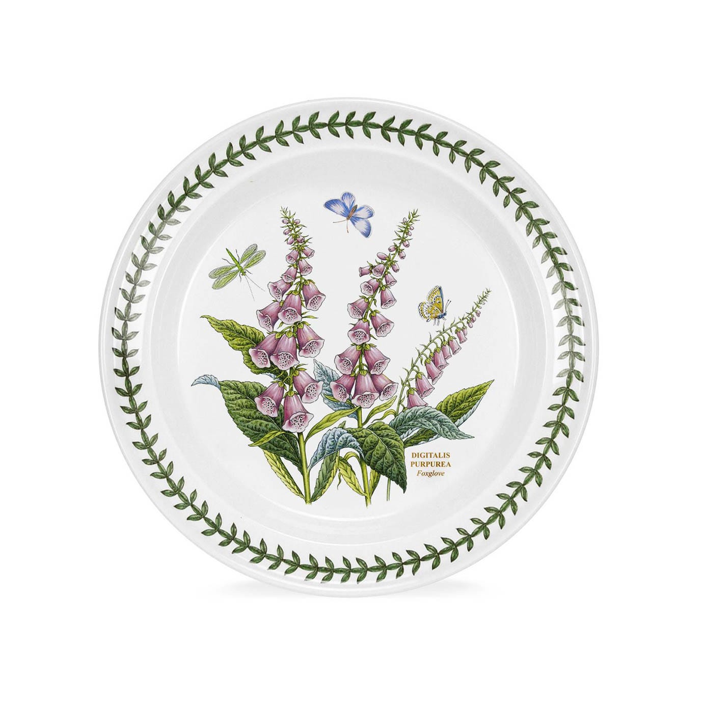 Botanic Garden Foxglove Dinner Plate