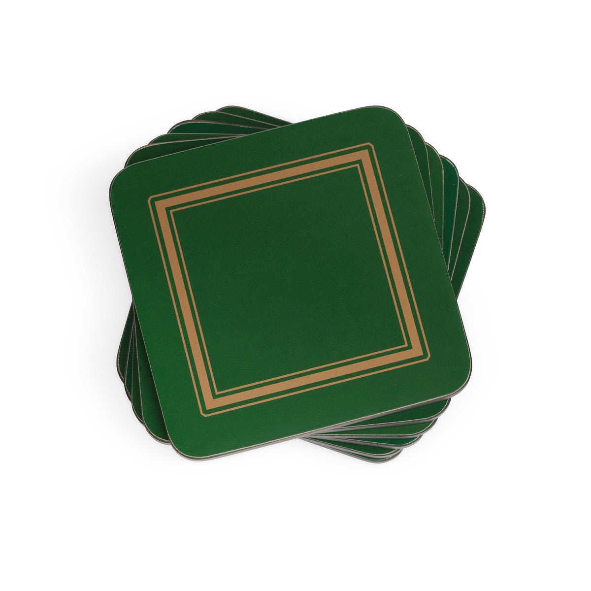 Classic Emerald Set of 6 Coasters