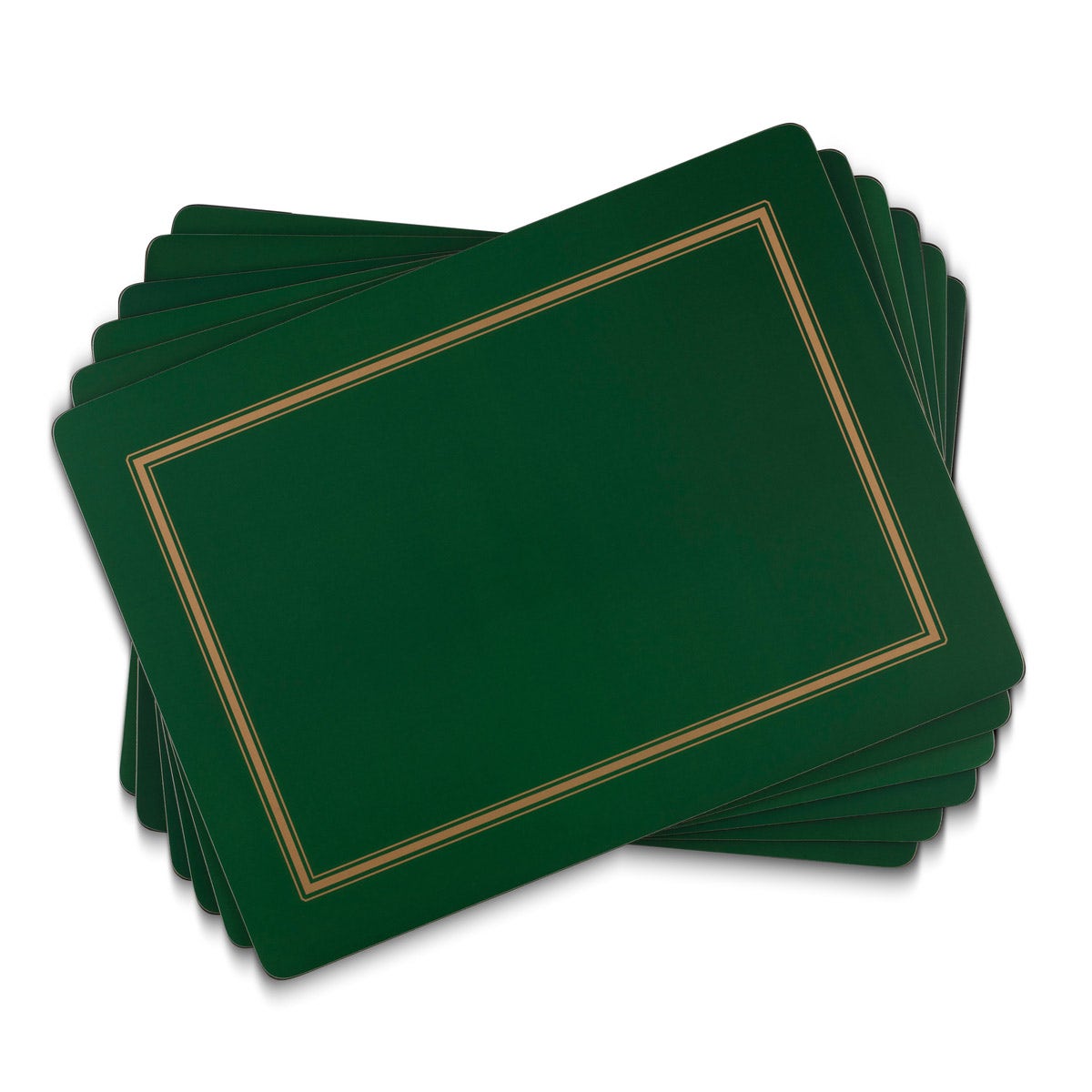 Classic Emerald Set of 6 Placemats