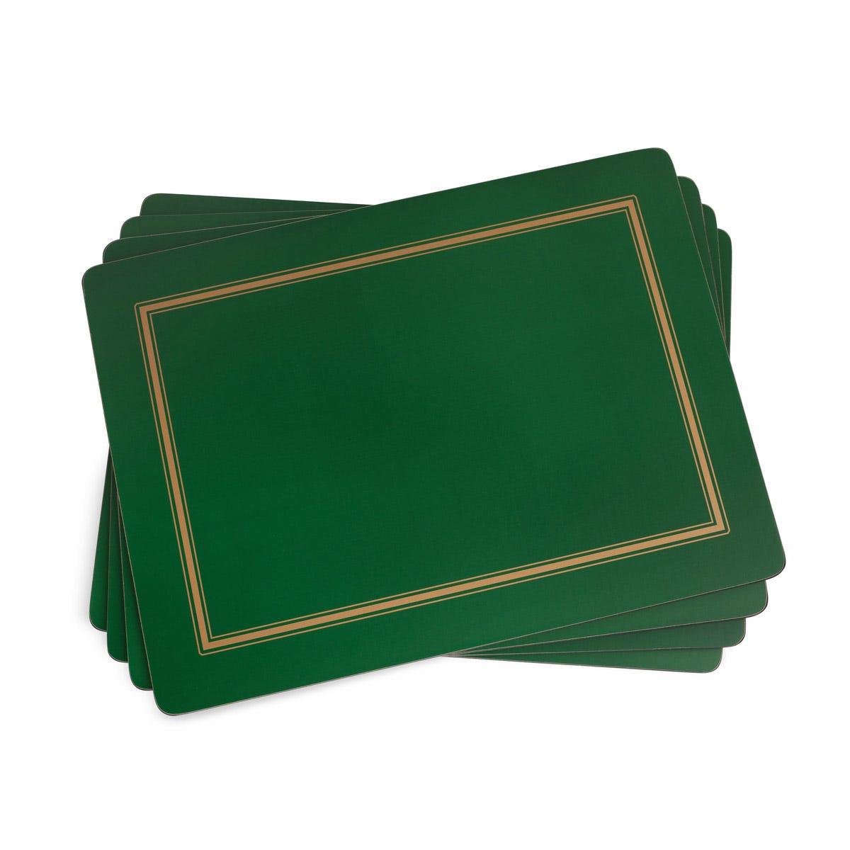 Classic Emerald Set of 4 Large Placemats