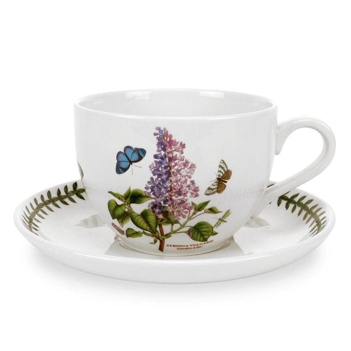 Botanic Garden Lilac Jumbo Cup & Saucer