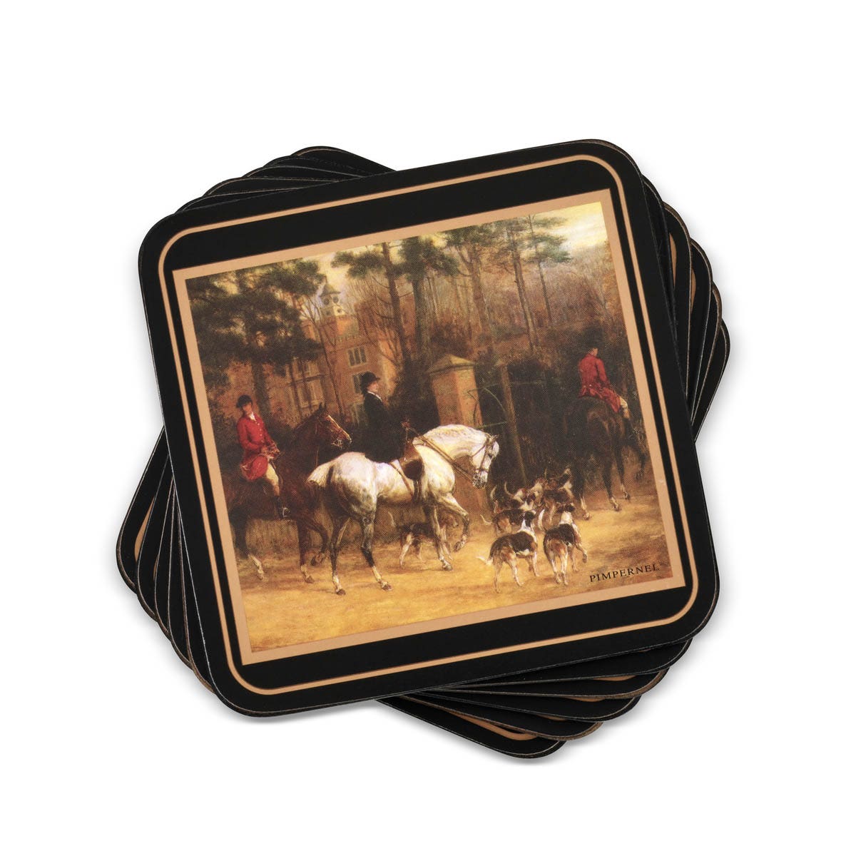 Tally Ho Set of 6 Coasters