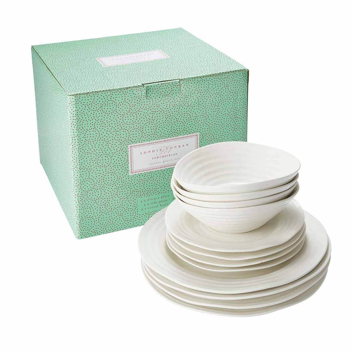 Sophie Conran 12 Piece Dinner Set, White