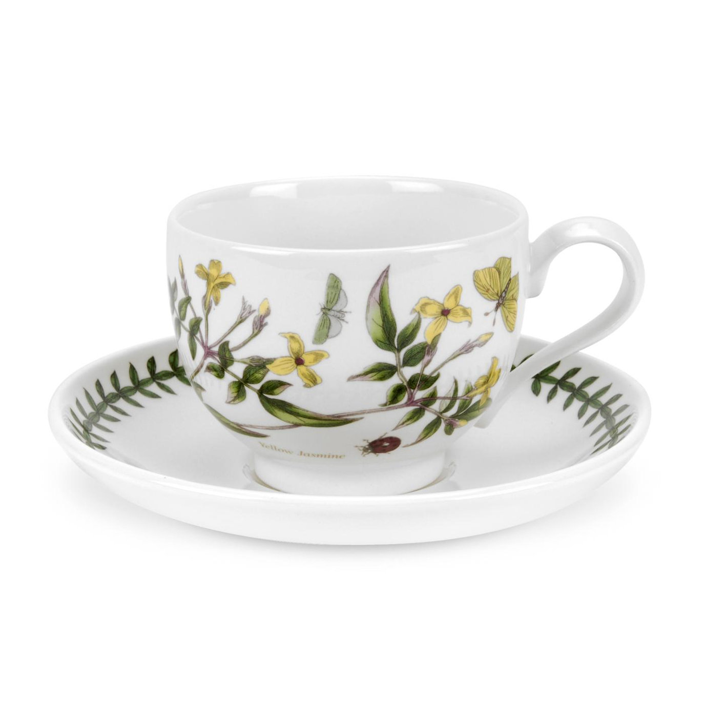 Botanic Garden Jasmine Teacup & Saucer