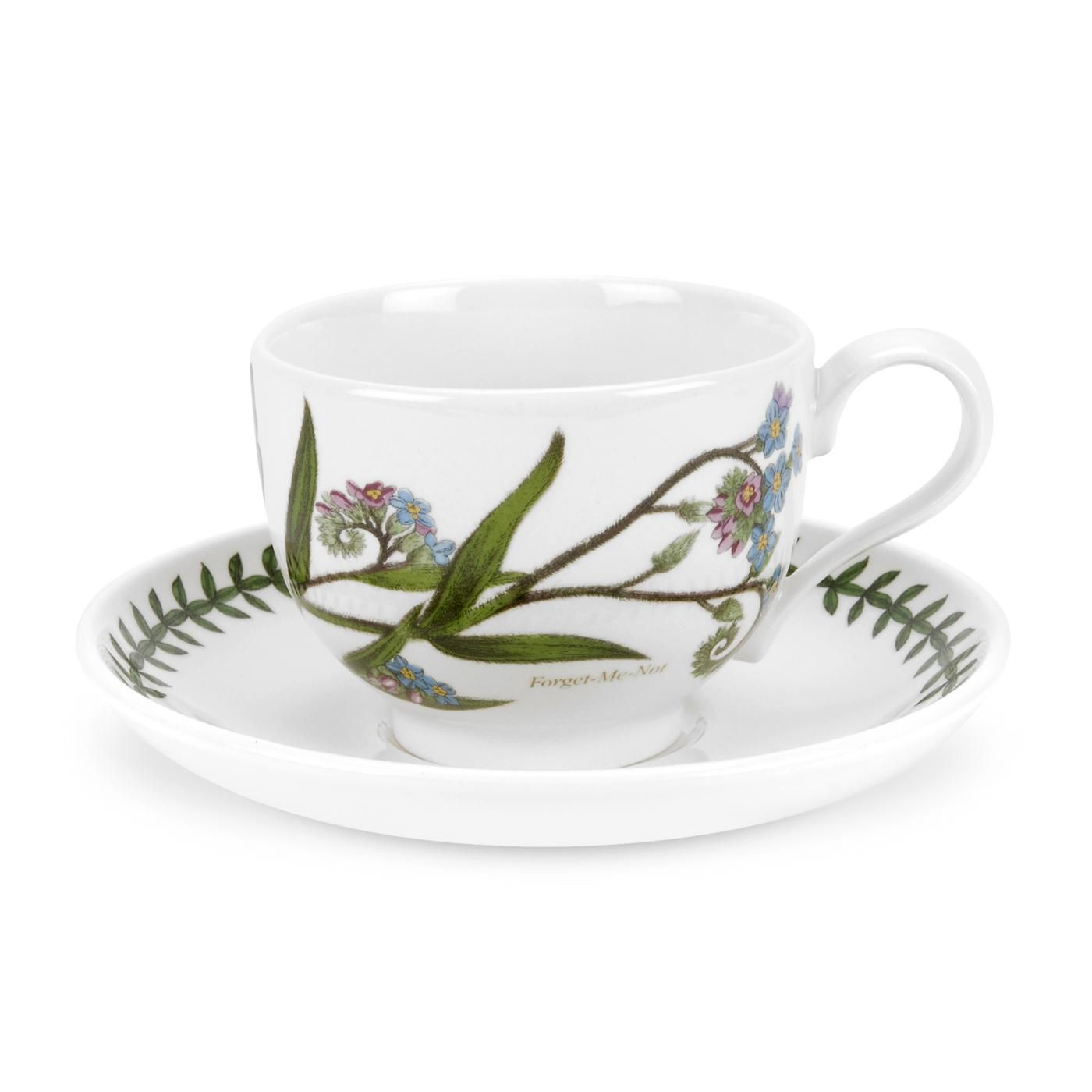 Botanic Garden Forget Me Not Teacup & Saucer