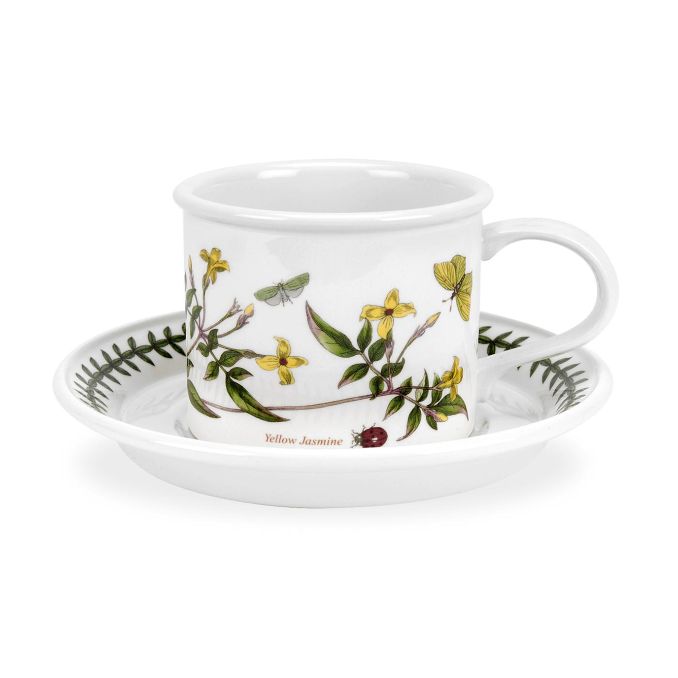 Botanic Garden Yellow Jasmine Teacup & Saucer