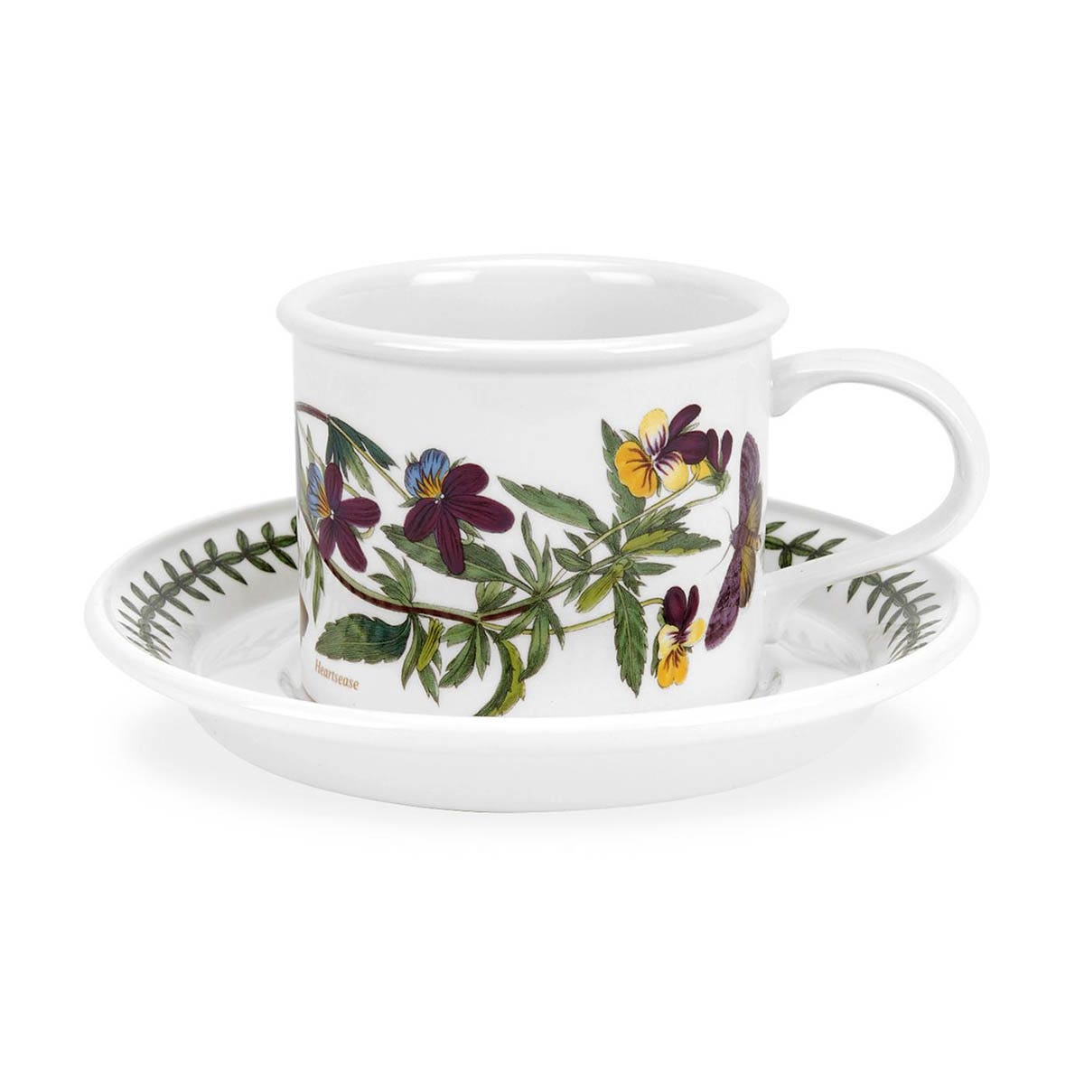 Botanic Garden Heartsease Teacup & Saucer