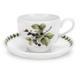 Pomona teacup & Saucer Blackberry