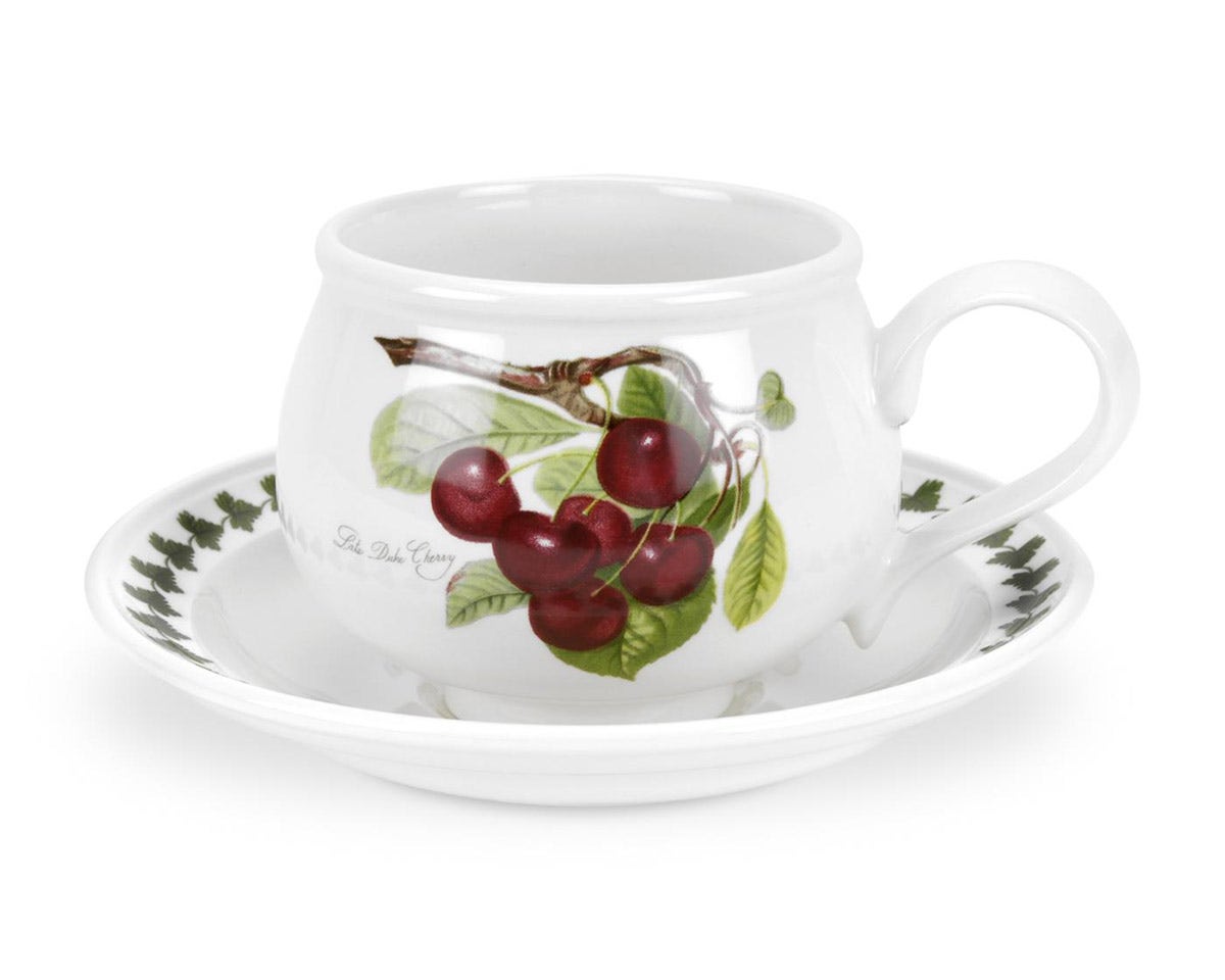 Pomona Cherry Cup & Saucer