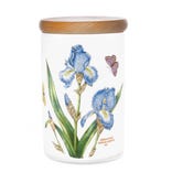 Botanic Garden Iris Storage Jar, 18cm