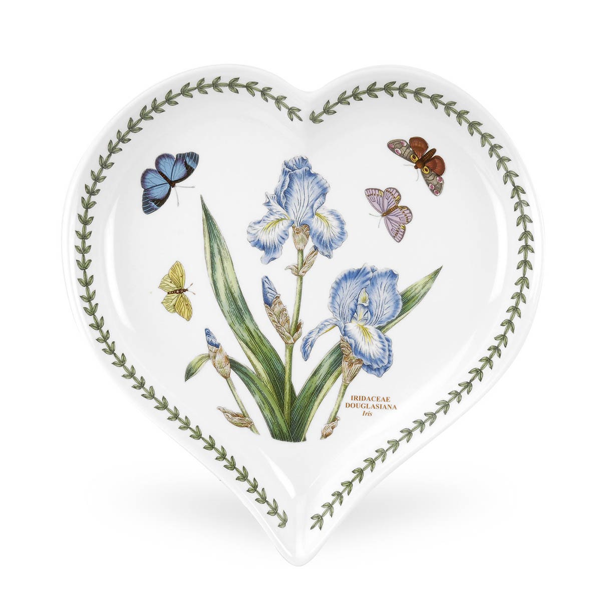 Botanic Garden Iris Heart Dish