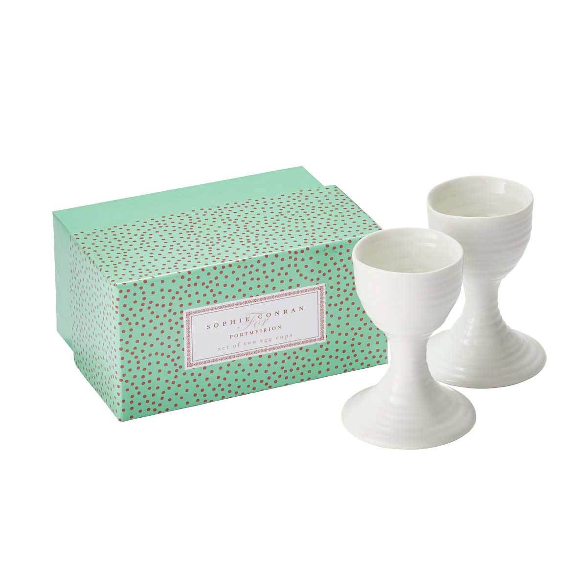 Sophie Conran Set of 2 Egg Cups, White