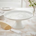 Sophie Conran Small Footed Cake Plate, White