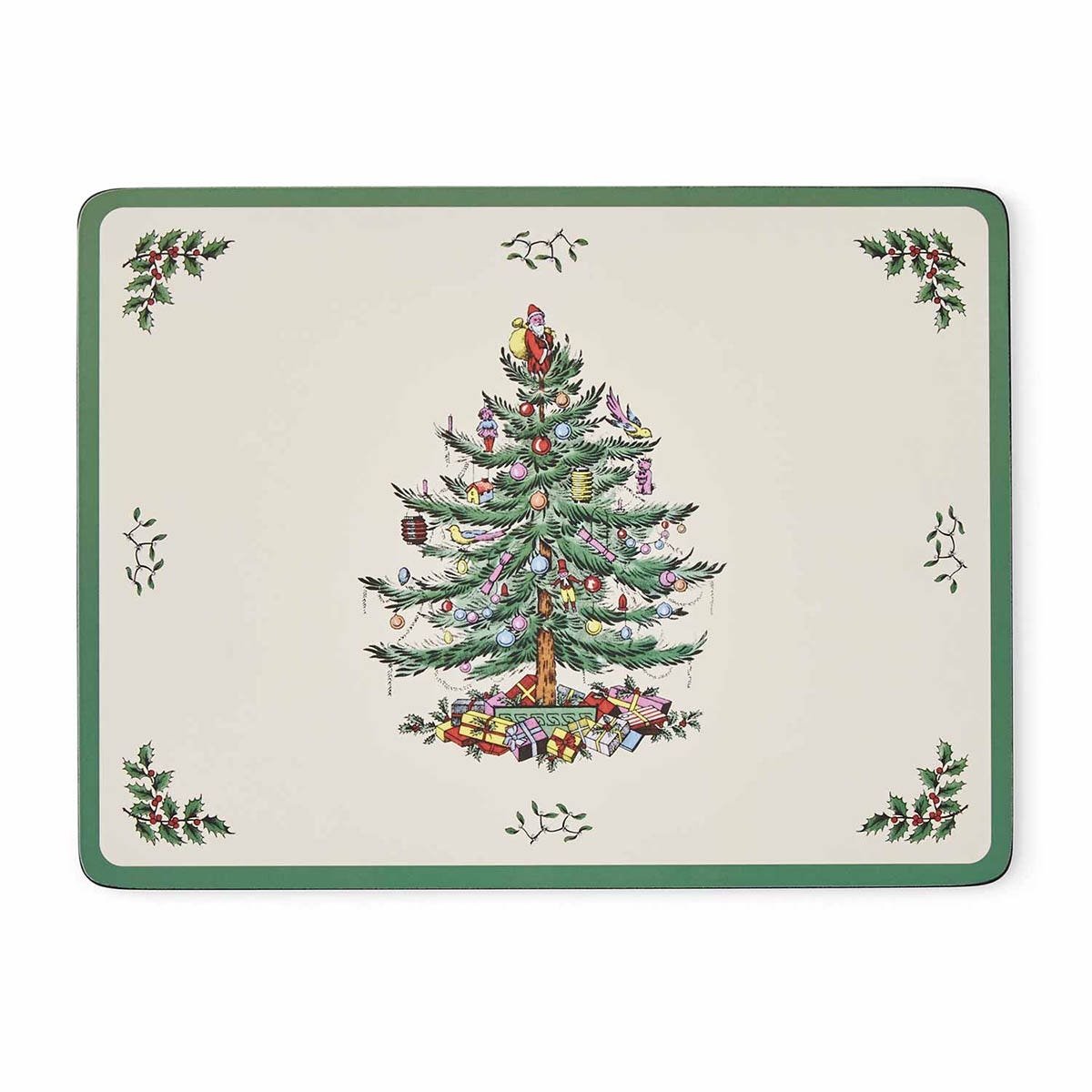 Christmas Tree Set of 6 Placemats