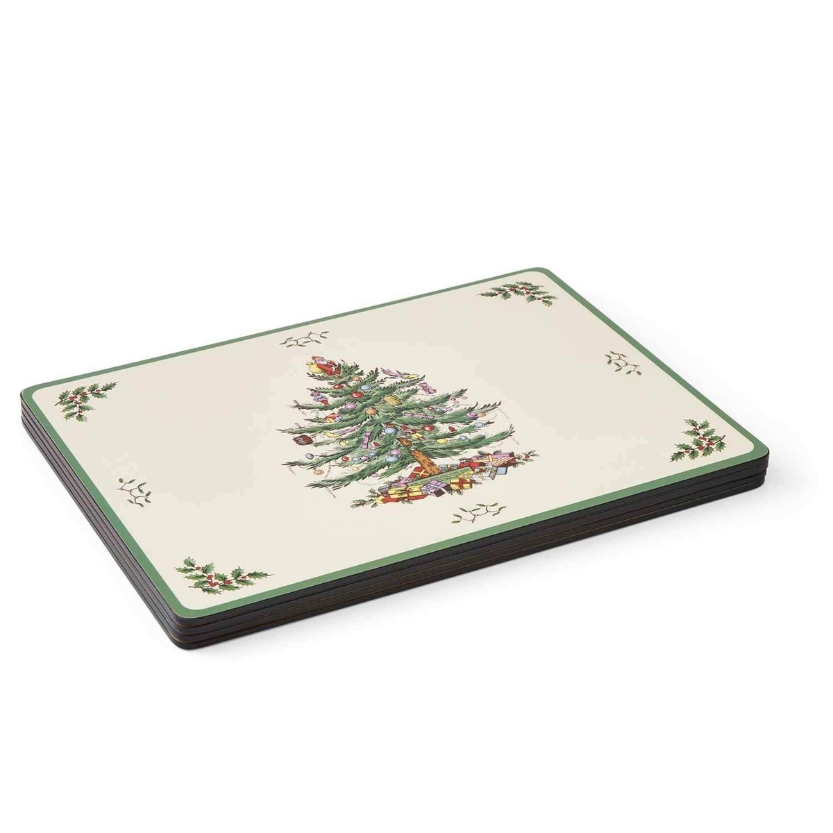 Pimpernel Christmas Tree Placemats Set of Four | Portmeirion