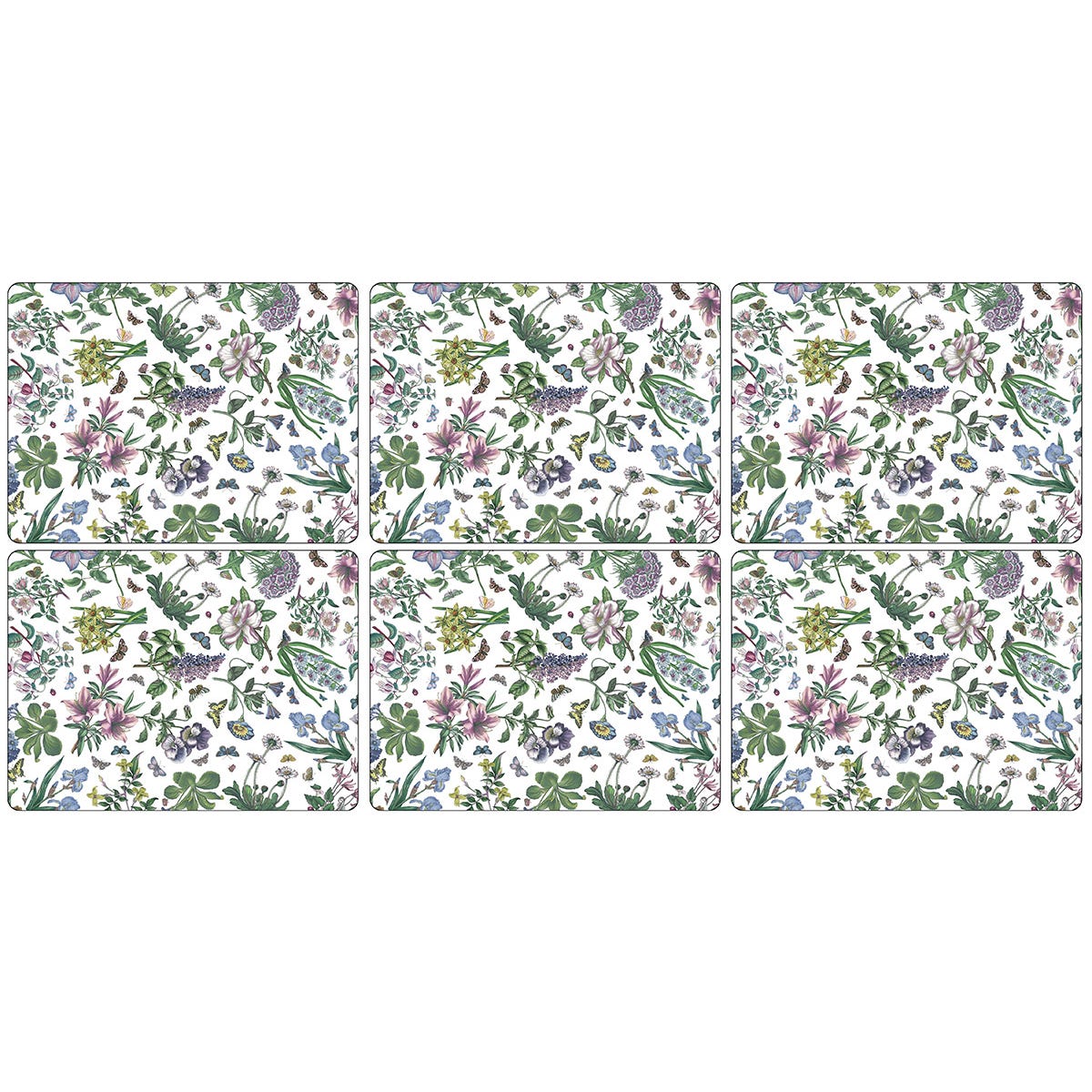 Botanic Garden Set of 6 Chintz Placemats