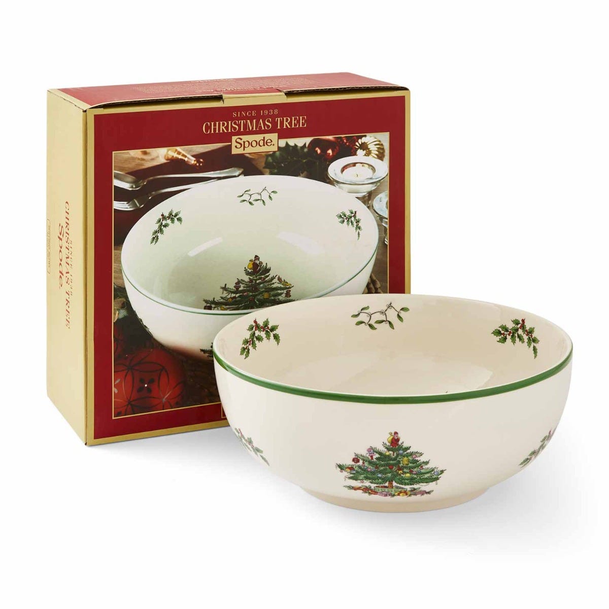 Christmas Tree Serving Bowl