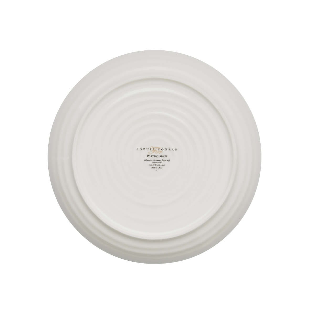 Sophie Conran Set of 4 Coupe Buffet Plates, White