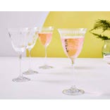 Botanic Garden Set of 4 Crystal Wine Glasses
