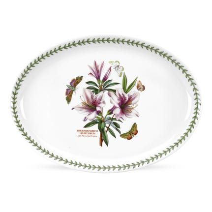 Botanic Garden Large Oval Serving Platter