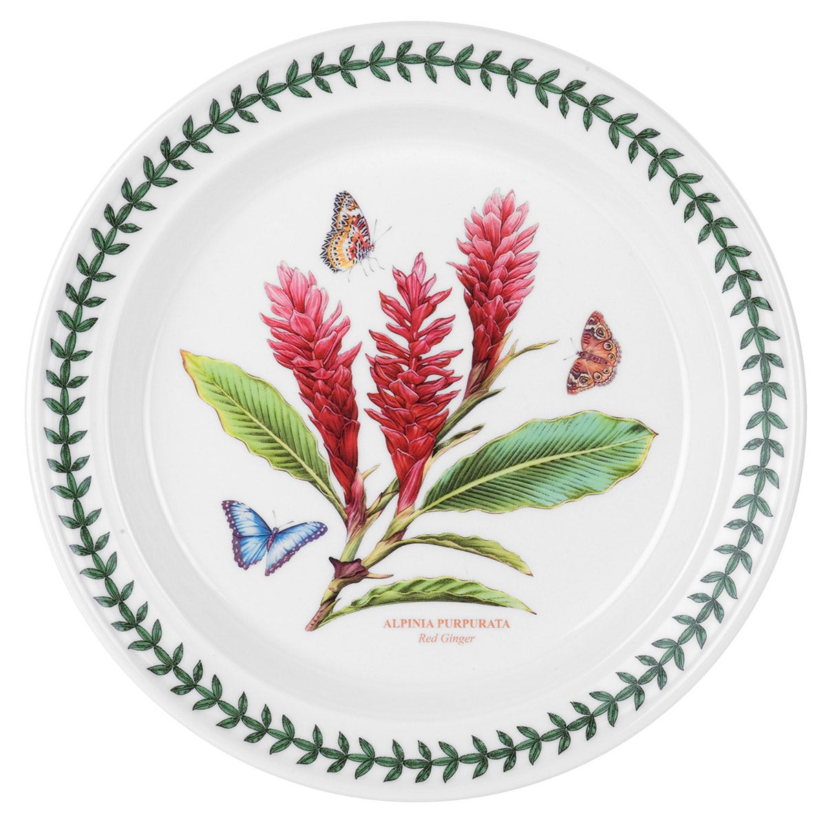 Exotic Botanic Garden Red Ginger Dinner Plate