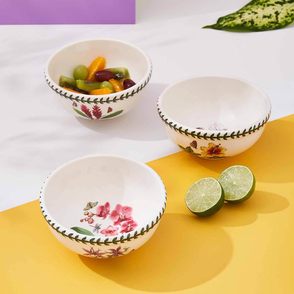 Exotic Botanic Garden Set of 6 Bowls, 14cm