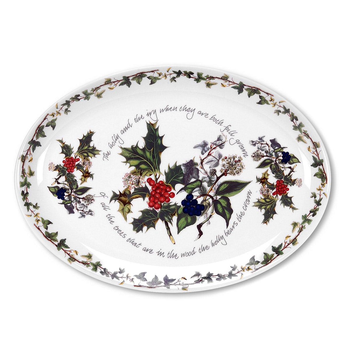 The Holly and the Ivy Platter