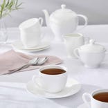 Serendipity Set of 4 Teacups & Saucers