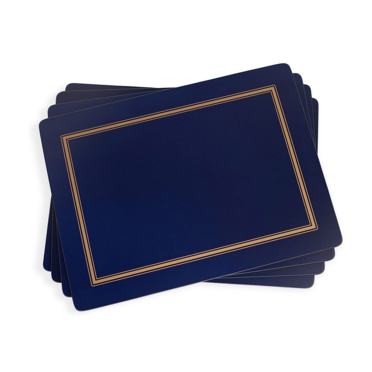 Classic Midnight Set of 4 Large Placemats