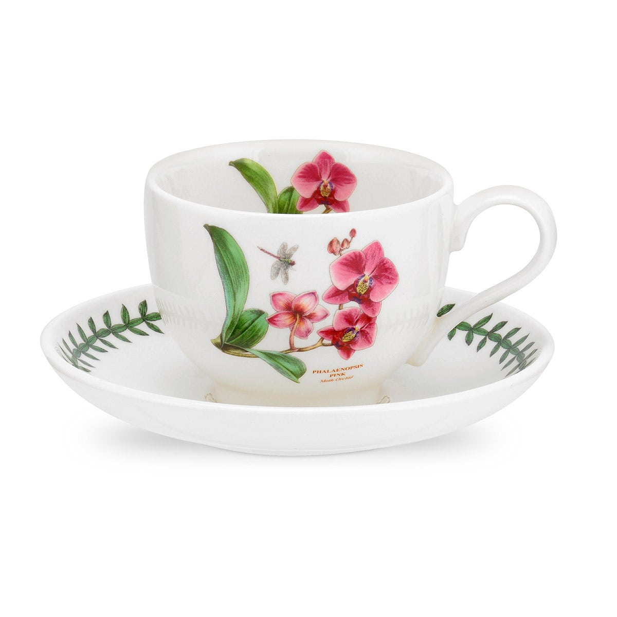 Exotic Botanic Garden Orchid Teacup & Saucer