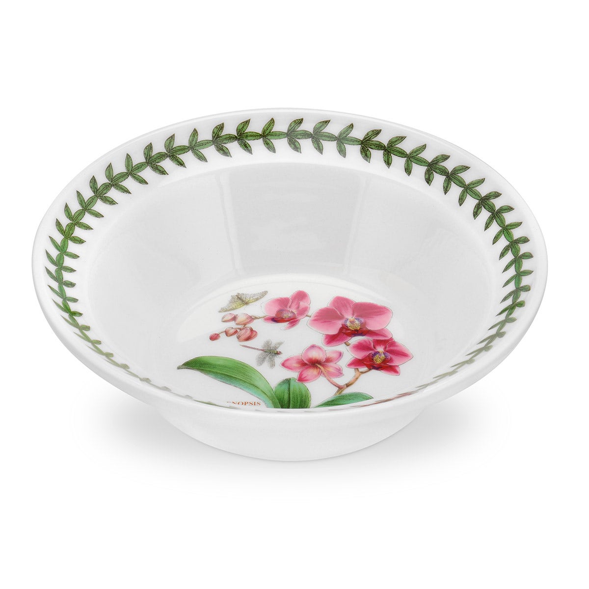 Exotic Botanic Garden Moth Orchid Cereal Bowl