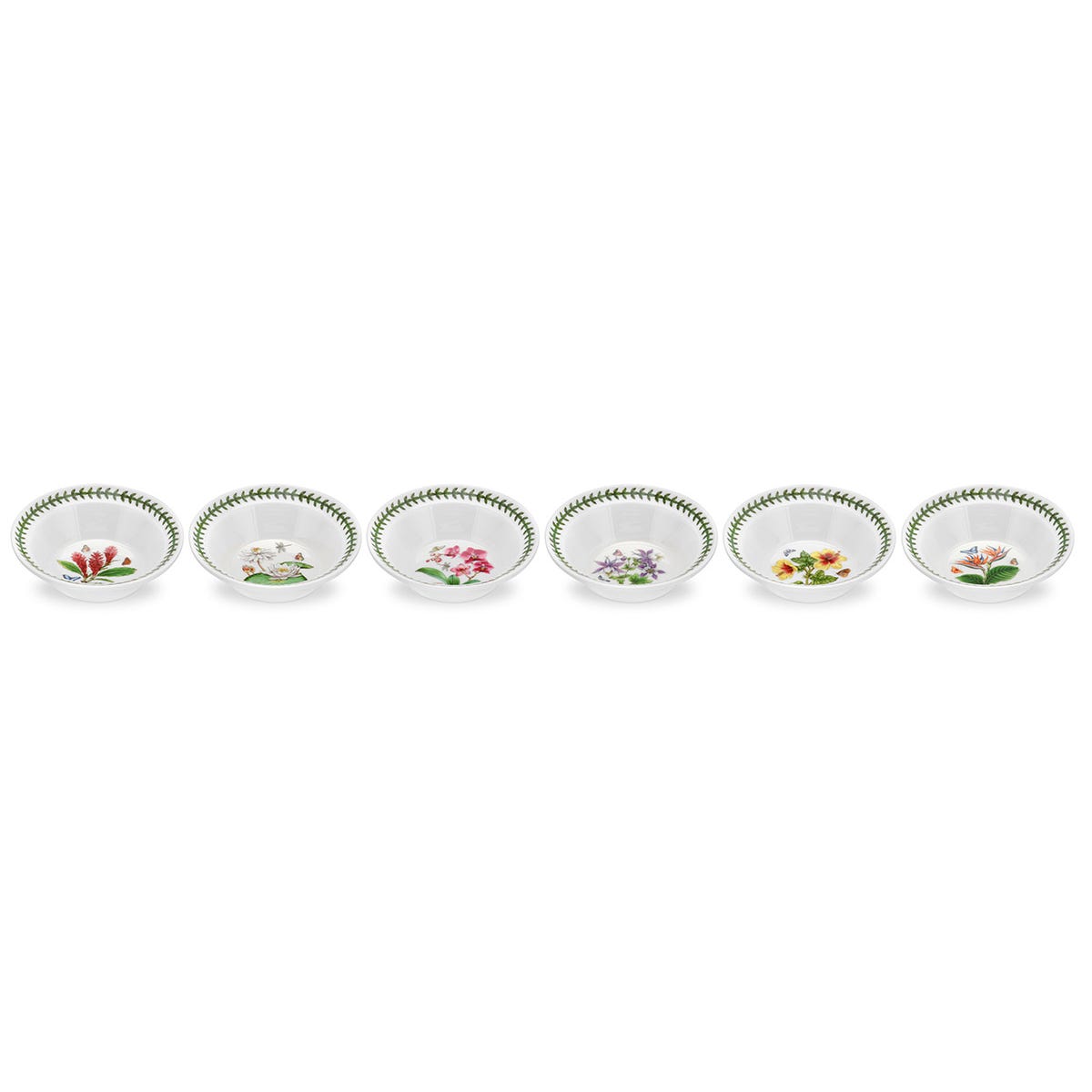 Exotic Botanic Garden Set of 6 Cereal Bowls