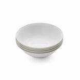 Serendipity Platinum Set of 4 Cereal Bowls