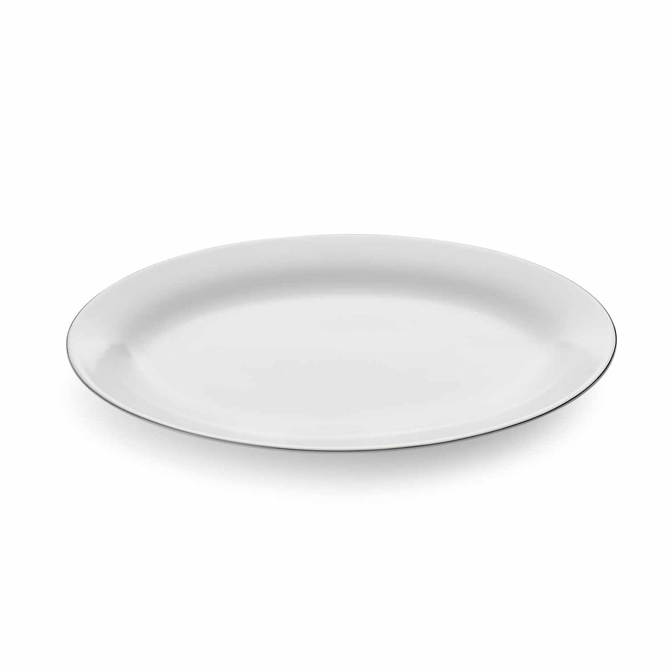 Serendipity Platinum Oval Platter