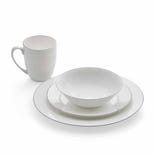 Serendipity Platinum 16 Piece Dinner Set