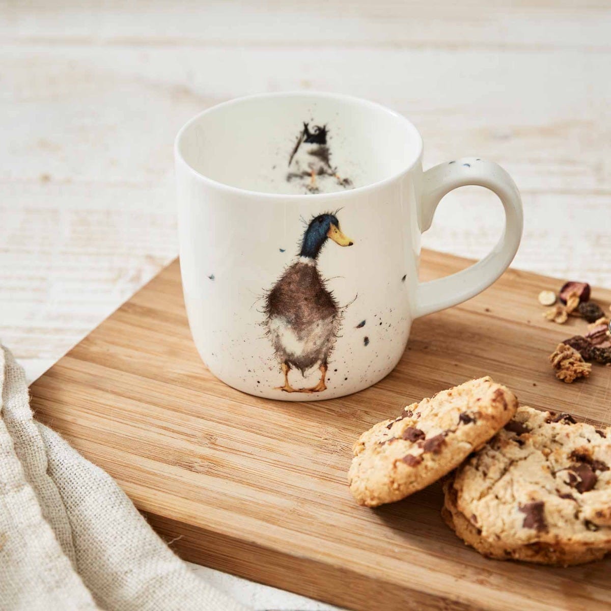 Wrendale Designs Guard Duck Personalised Mug