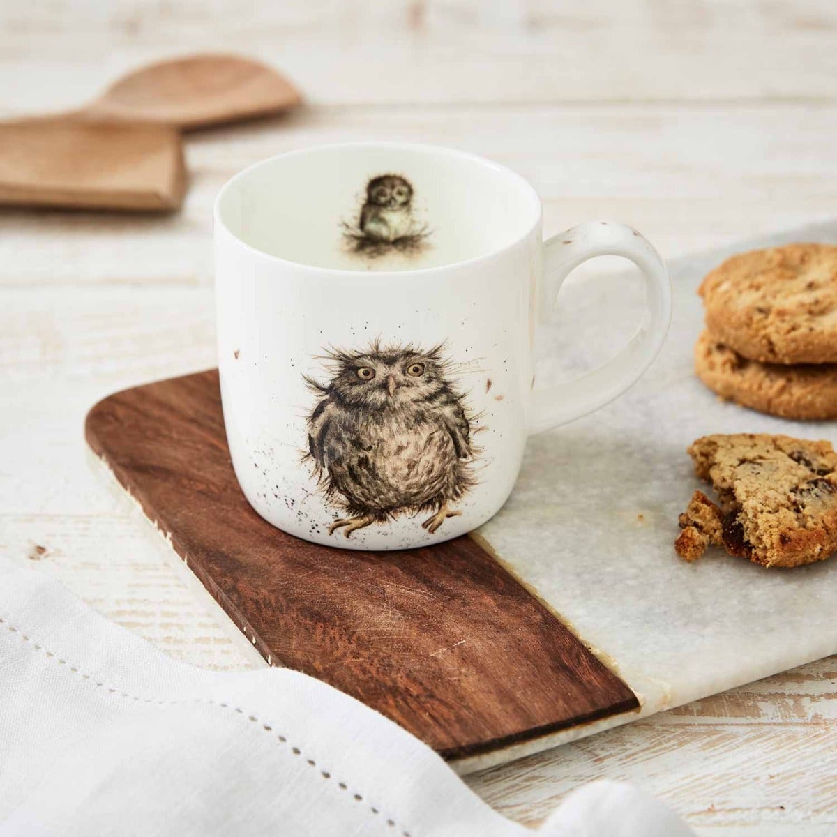 Wrendale Designs What a Hoot Personalised Mug