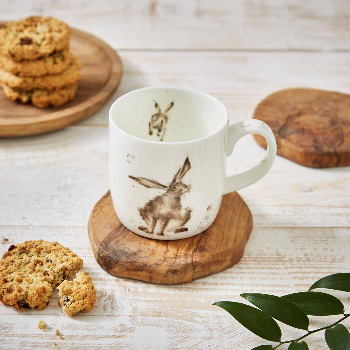 Wrendale Designs Good Hare Day Personalised Mug