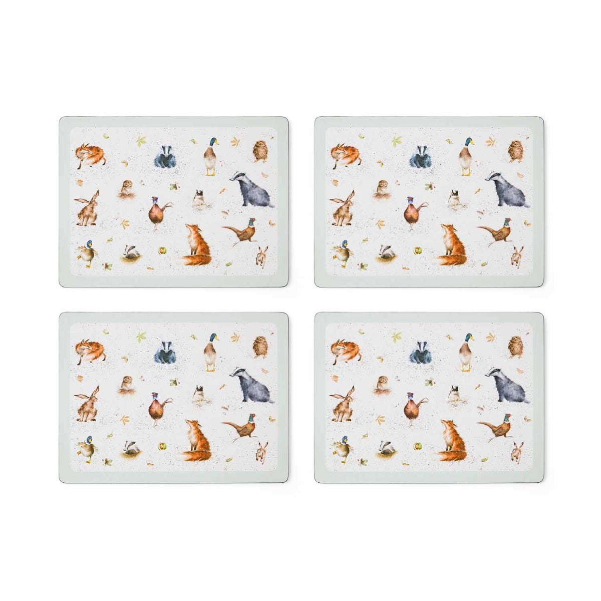 Wrendale Designs Set of 4 Large Placemats