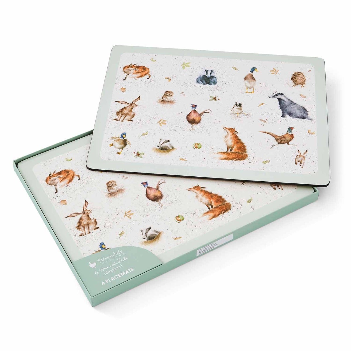 Wrendale Designs Set of 4 Large Placemats