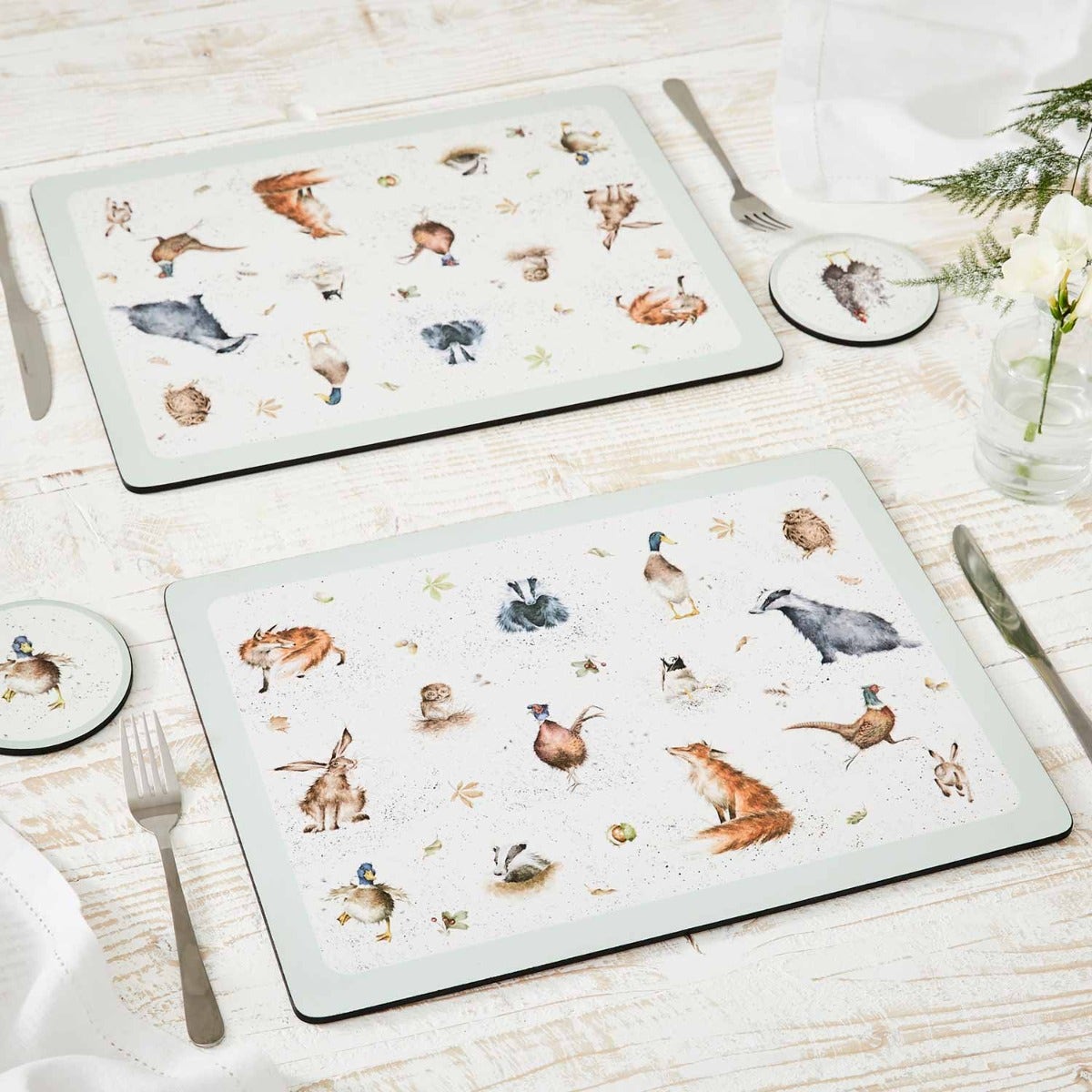 Wrendale Designs Set of 4 Large Placemats