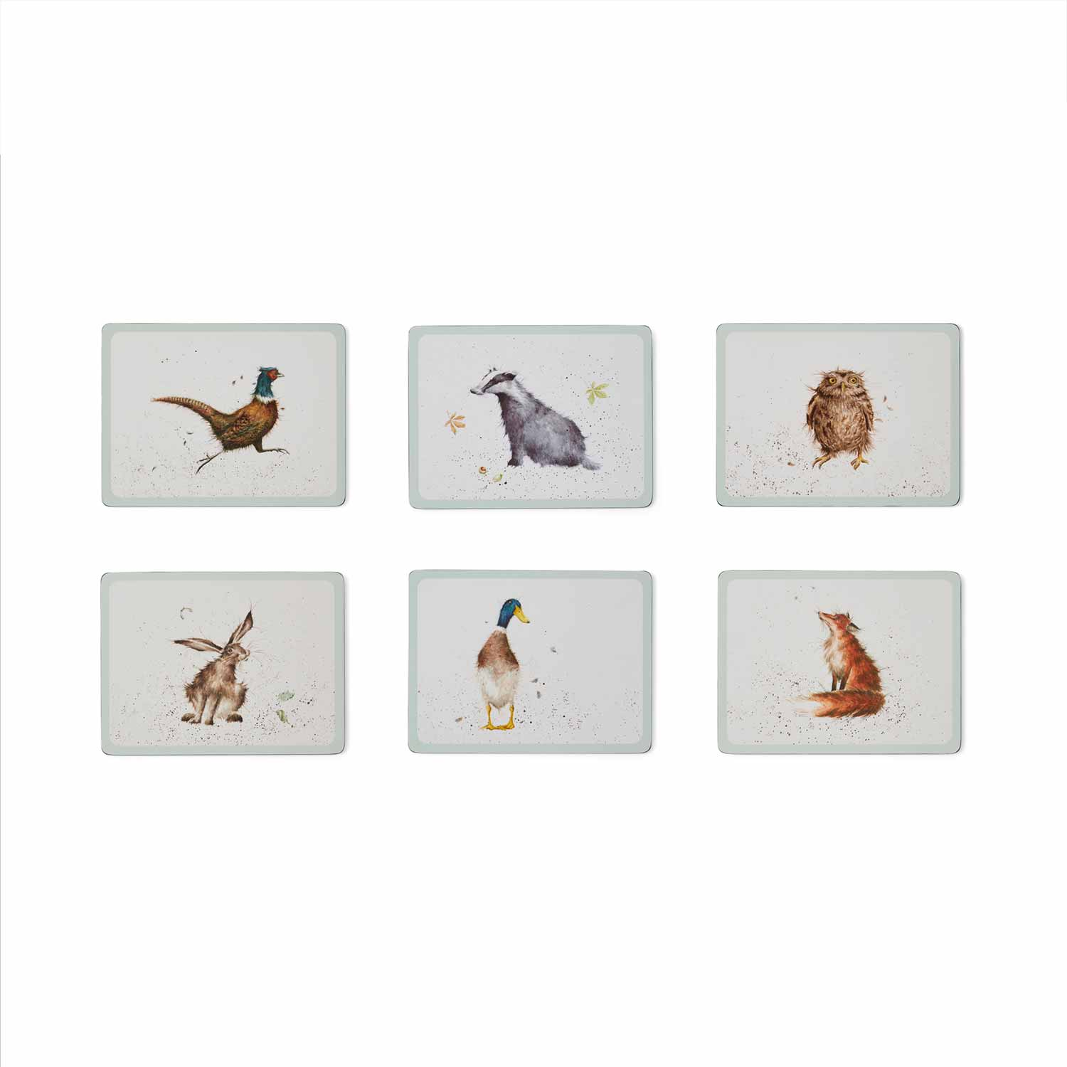 Wrendale Designs Set of 6 Placemats