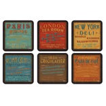Lunchtime Set of 6 Coasters