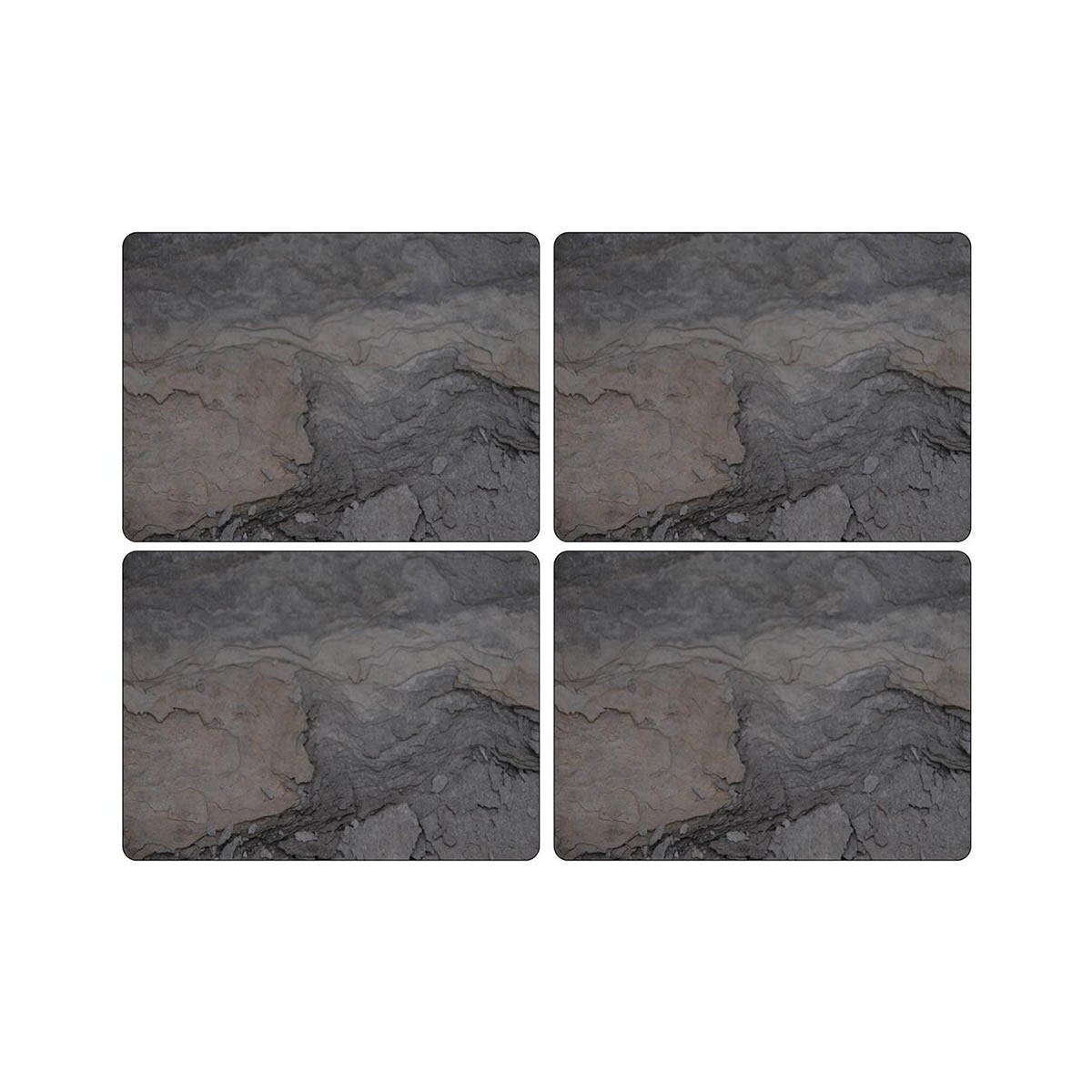 Midnight Slate Set of 4 Large Placemats