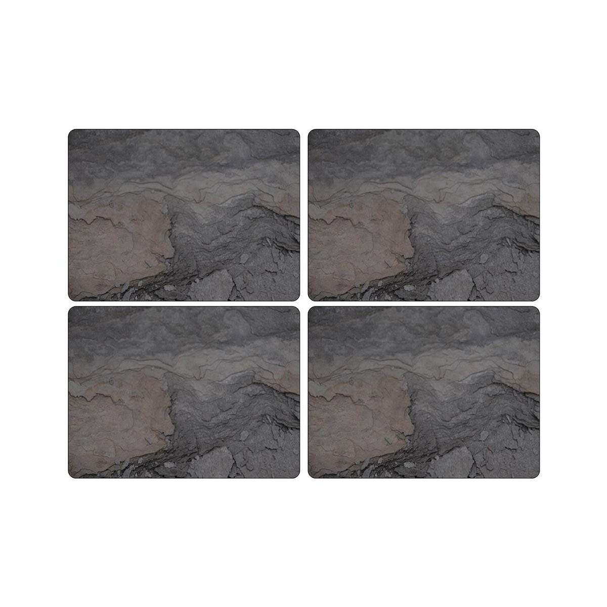 Midnight Slate Set of 4 Large Placemats