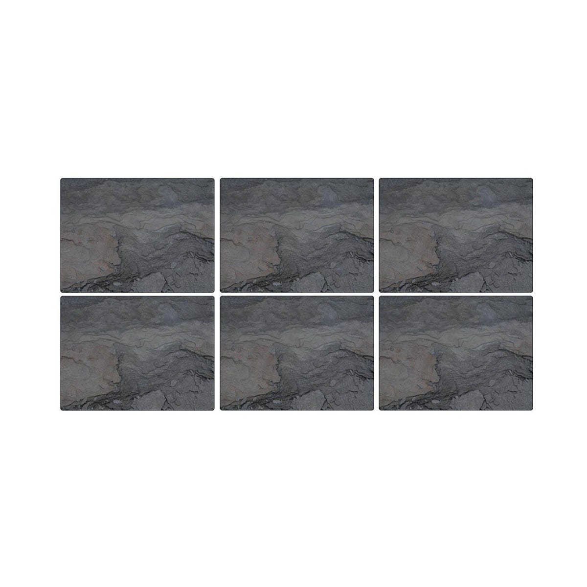 Midnight Slate Set of 6 Placemats