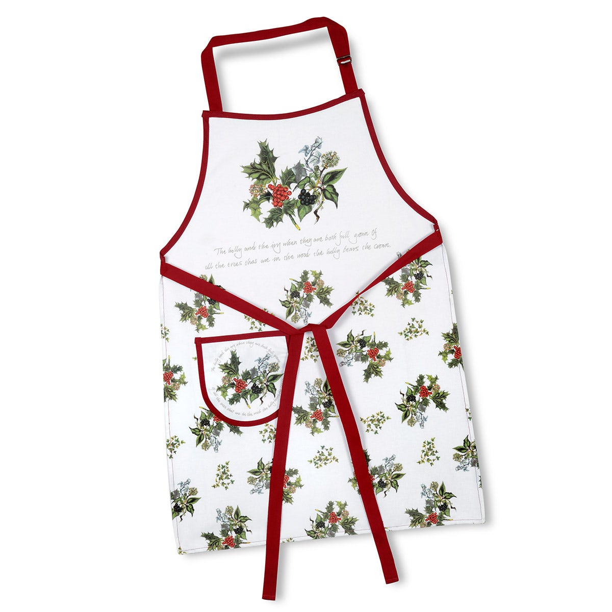 The Holly and the Ivy Cotton Apron