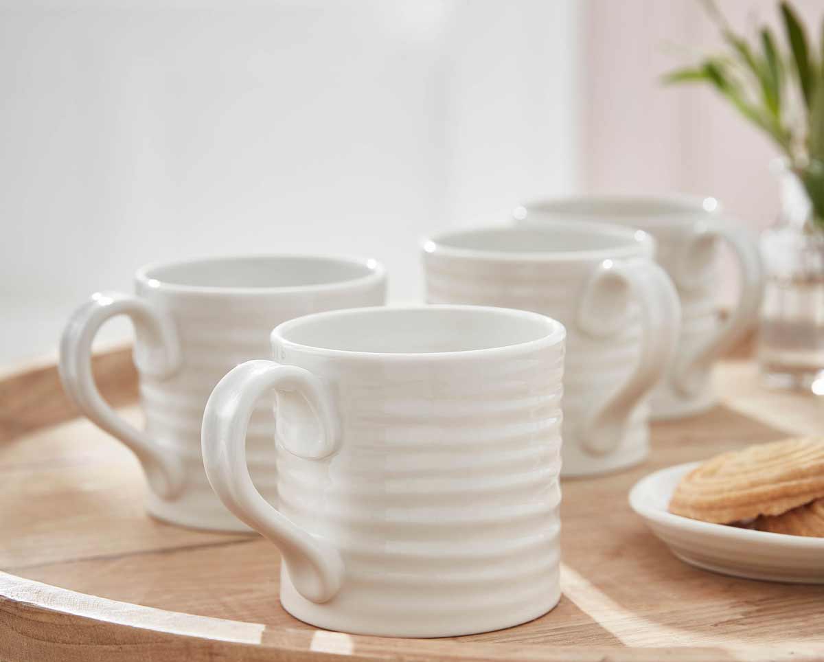 Sophie Conran Set of 4 Short Mugs